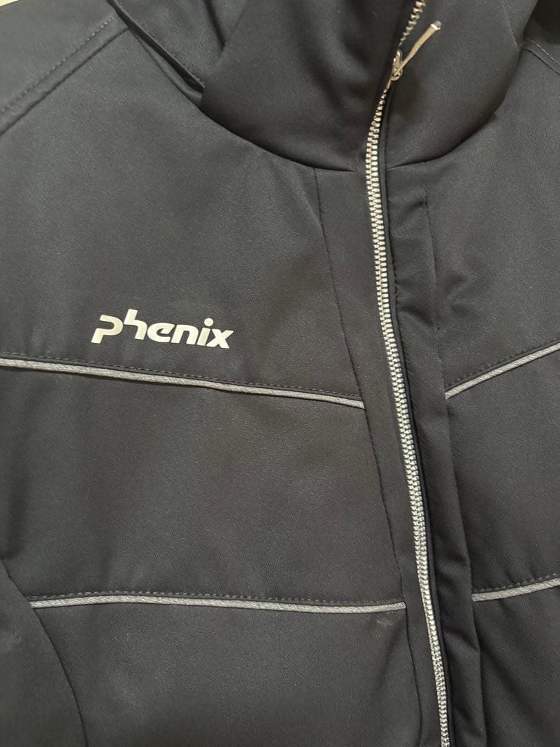 phenix フード付きスキーウェア 黒