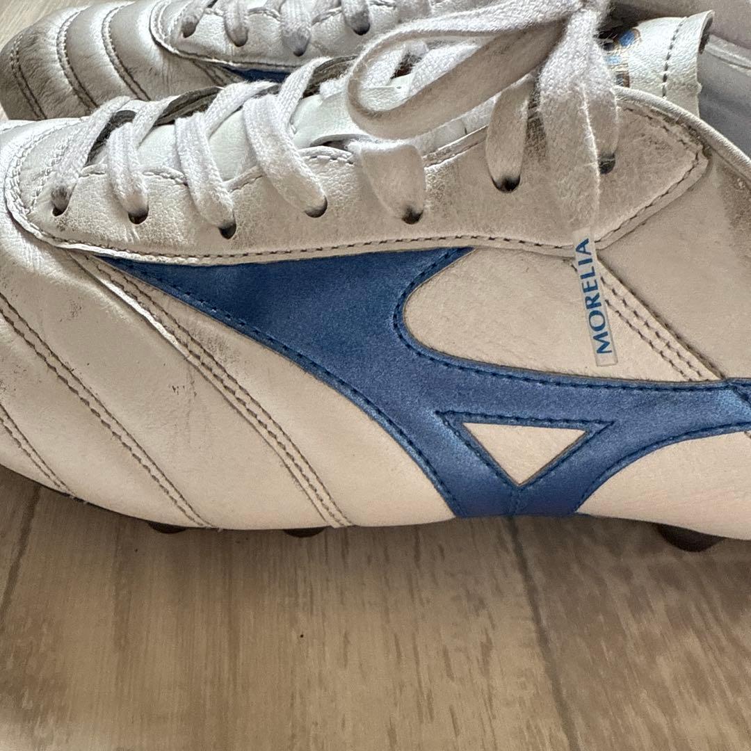 ゆ*け様 Mizuno Morelia II Japan 25.0cm ホワイト