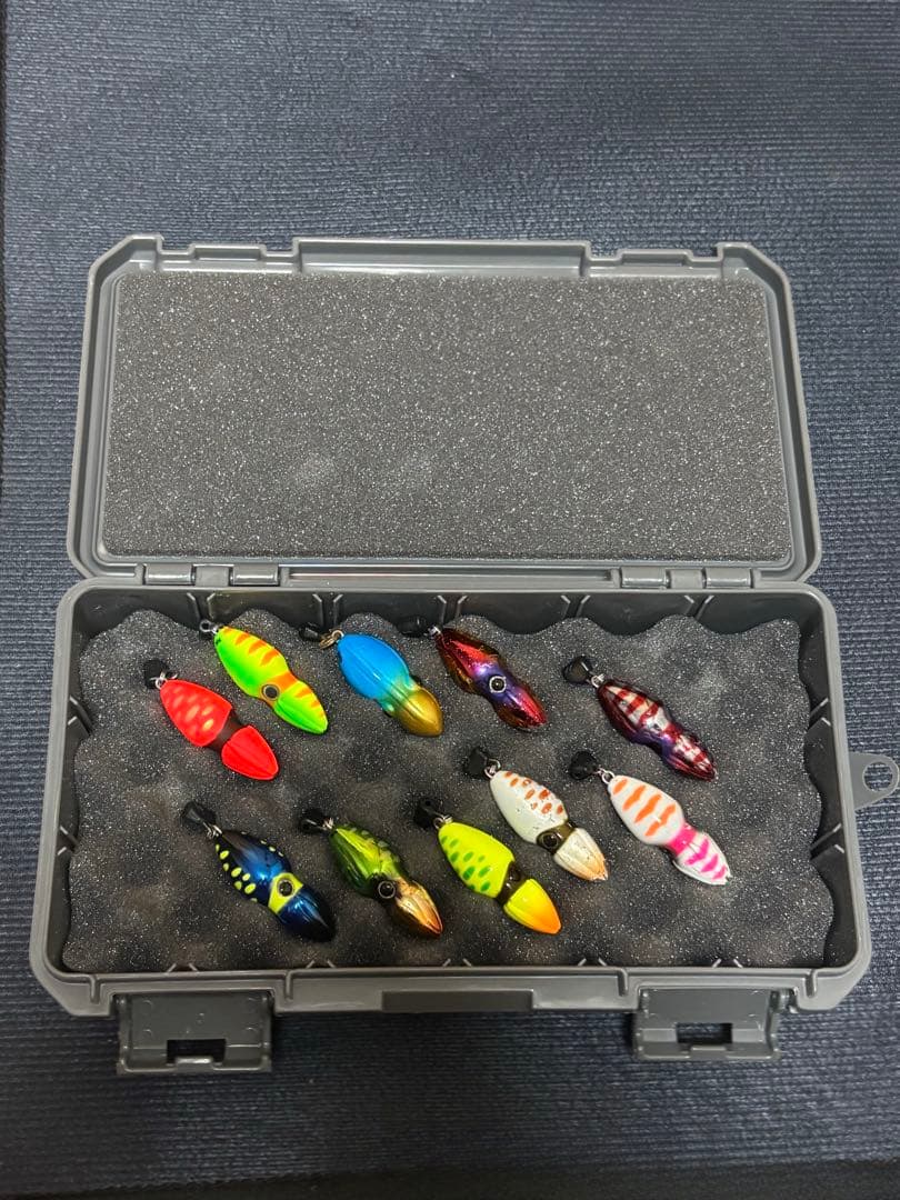 JACKALL ビンビンスイッチ 10個セット ケース付き バラ売りできません