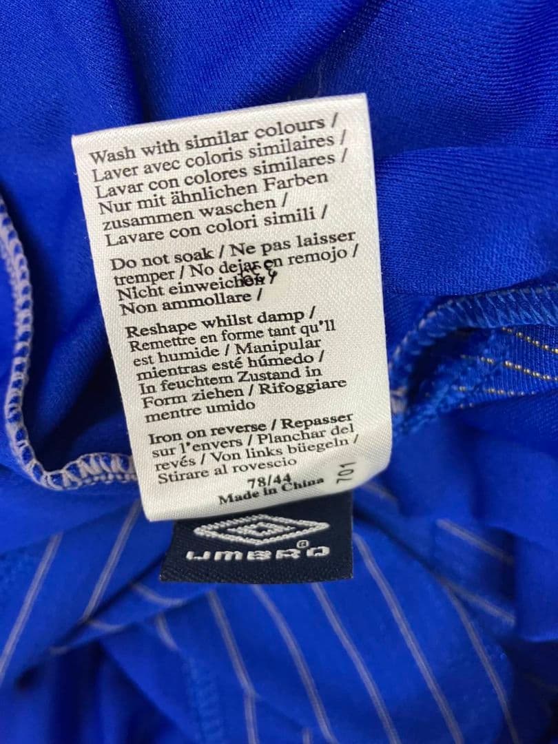 05-06 チェルシー　ランパード　アンブロオフィシャル　100周年ユニフォーム