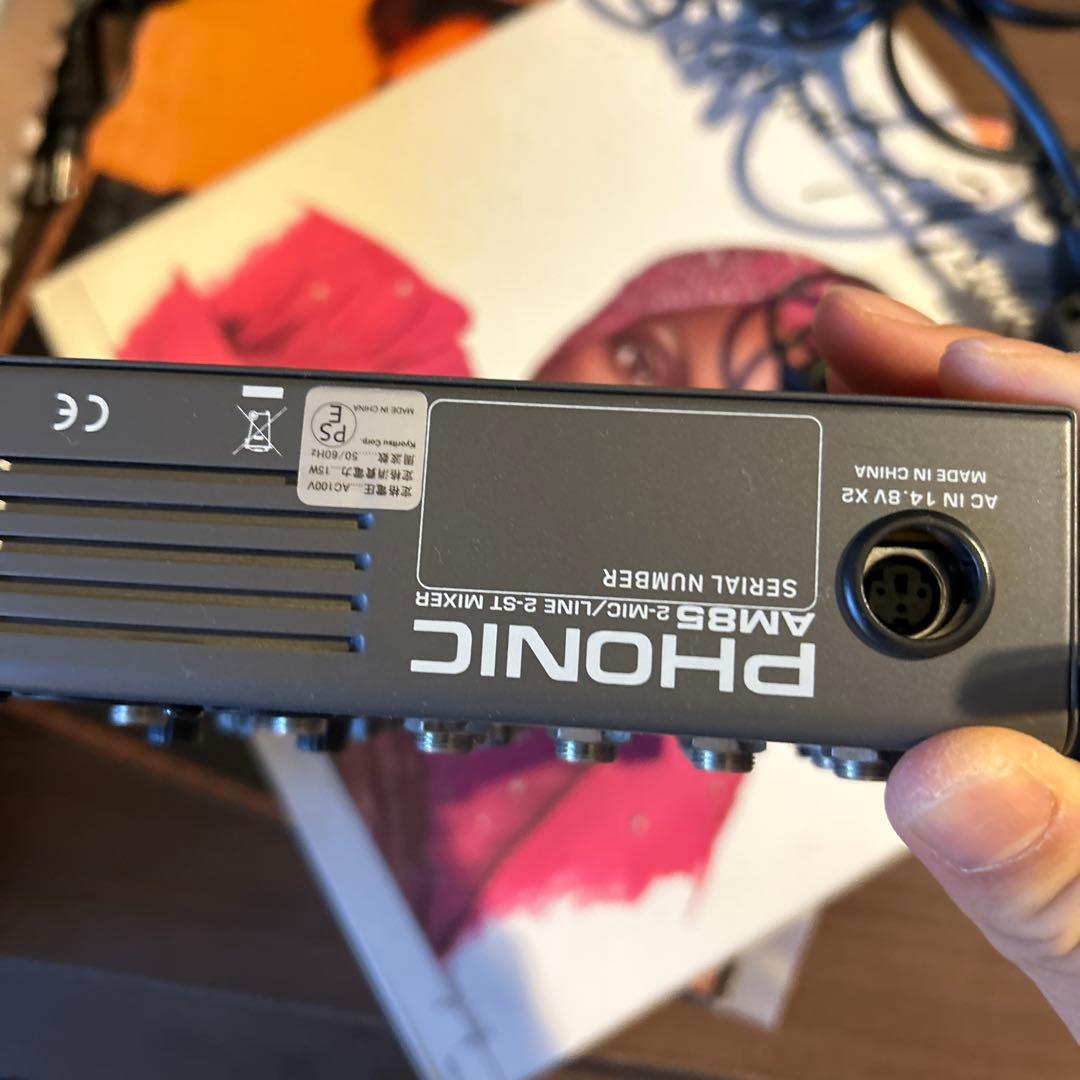 PHONIC AM85 アナログミキサー