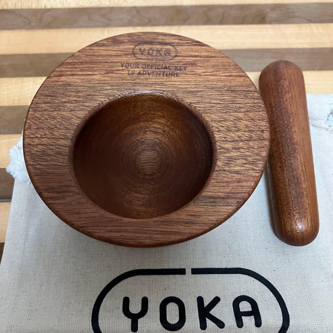 新品ヨカYOKA カッティングボード スパイスクラッシャー キャンプ アウトドア