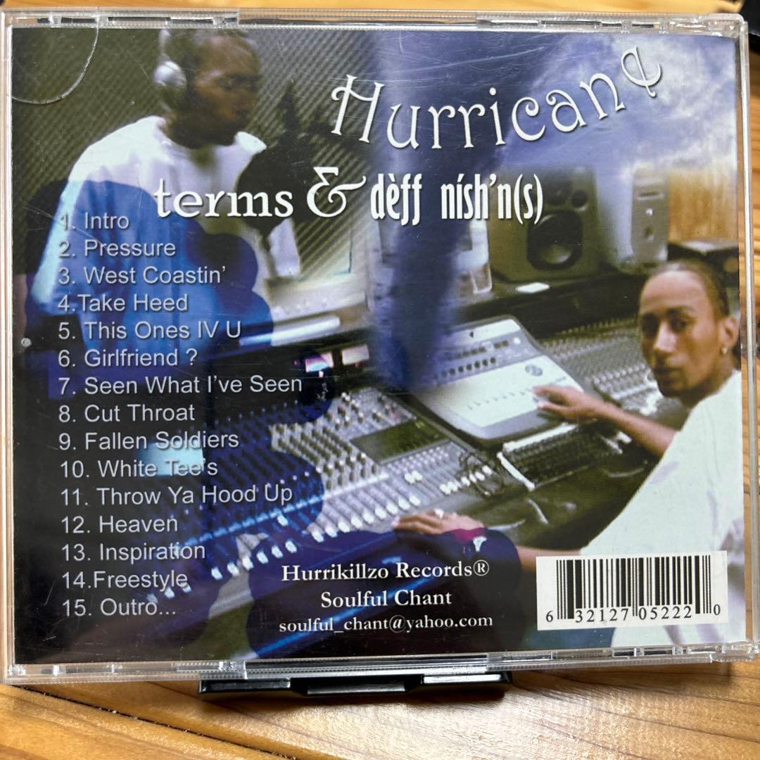 洋楽 HUrricane / terms&deff nish'n(s)