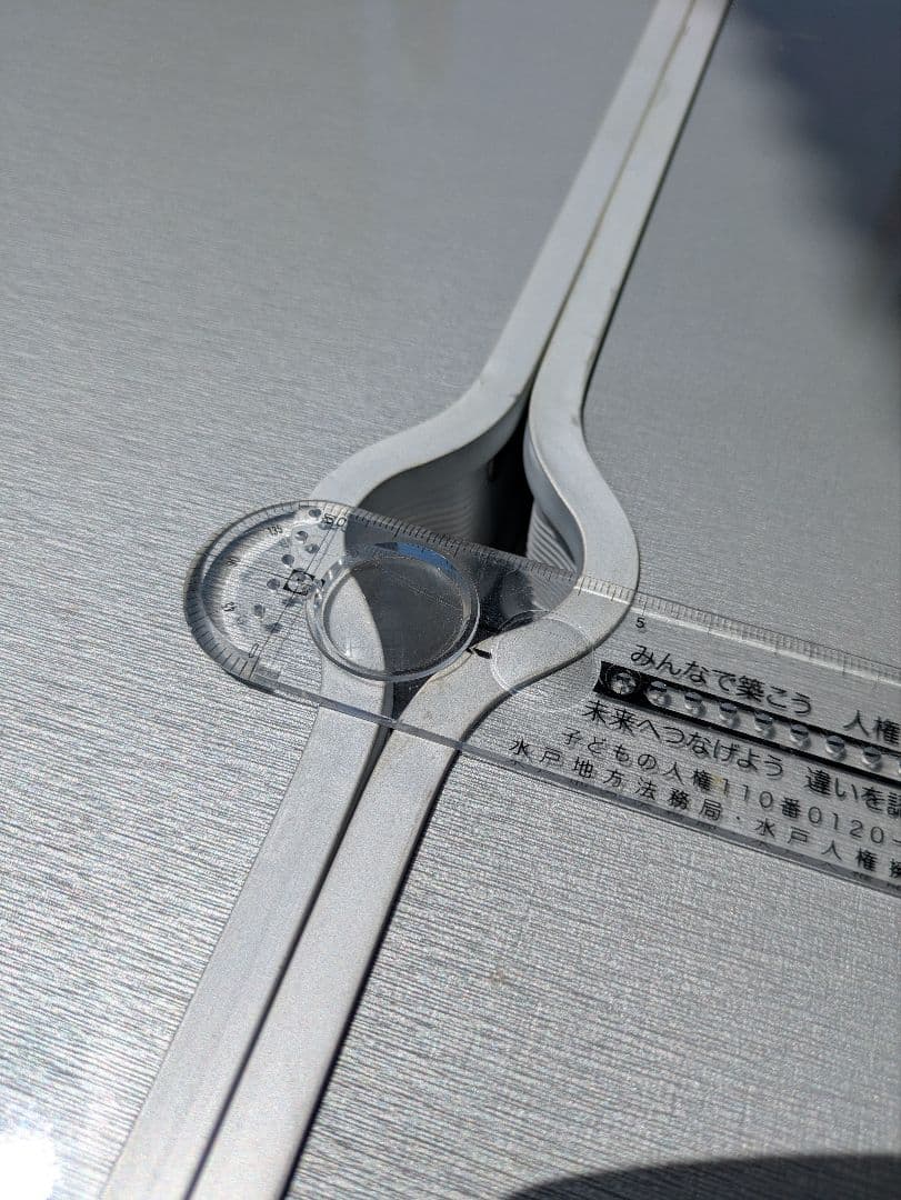 アウトドア レジャーテーブル 折り畳み式 アルミ製 ベンチ一体型 シルバー