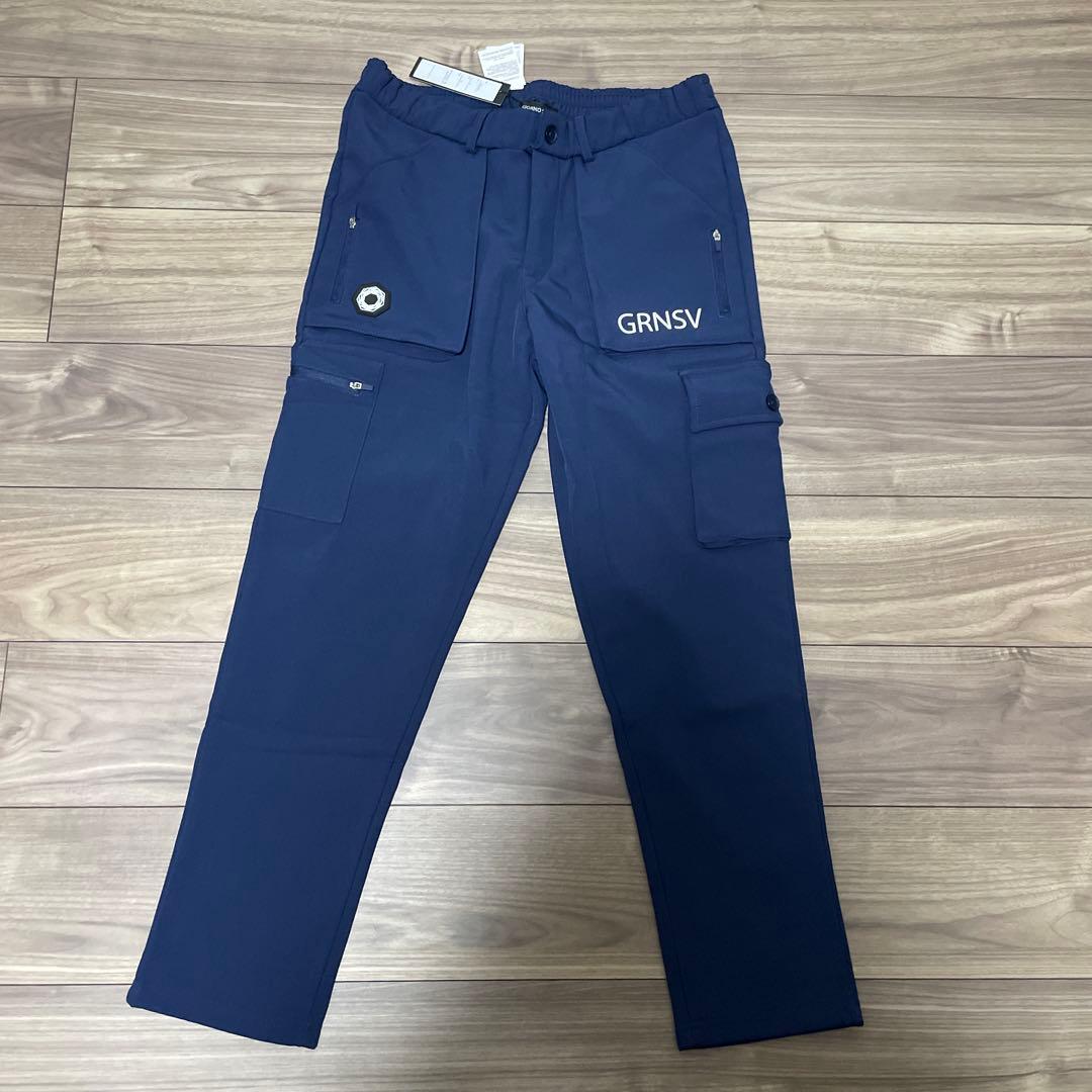 新品 GIORNO SEVEN 上下 M ネイビー 2WAY ジャケット 袖脱着