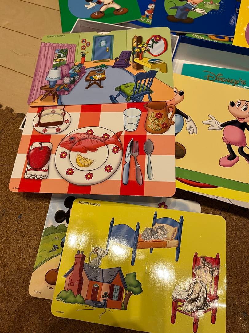 DWEディズニー英語システム　2017頃　新子役 ステップバイステップ　DVD