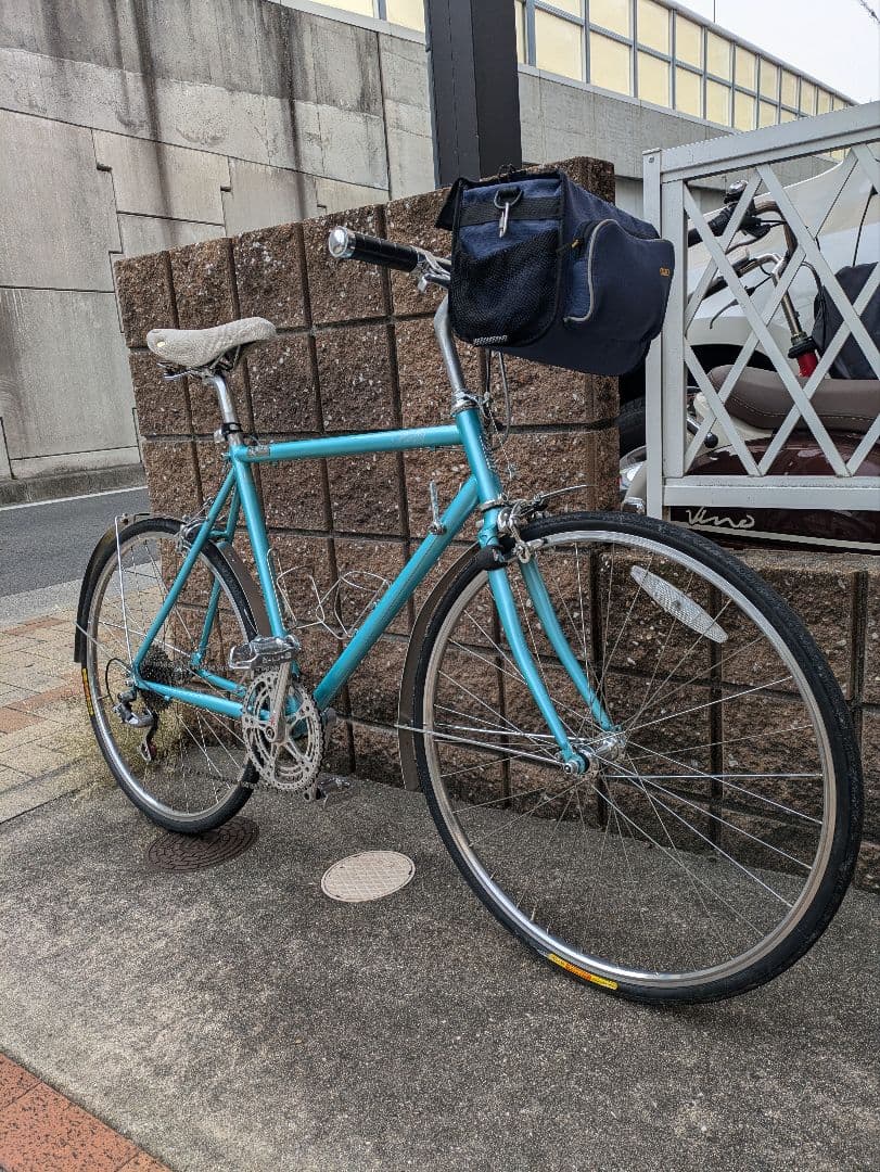 値下げ　ビンテージtern自転車　 Bally シクロクロスフレーム 水色