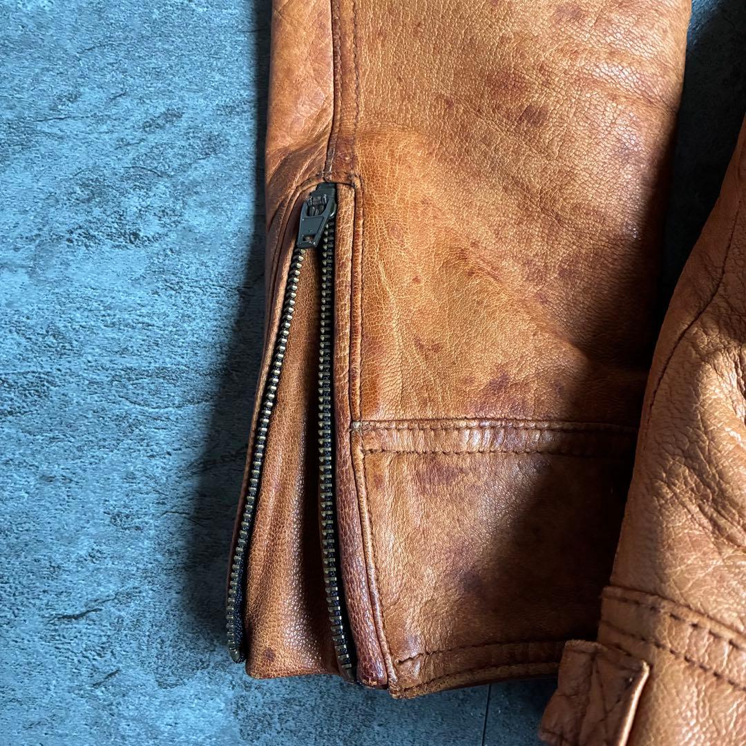 00s JACKROSE シングルライダースジャケット 山羊革 お兄系 y2k