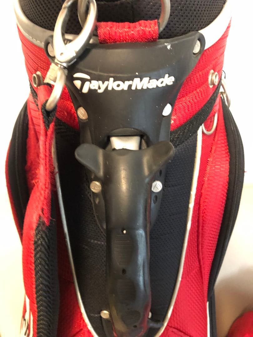 【送料込み】大人気　テーラーメイド　　Taylormade キャディバッグ 赤