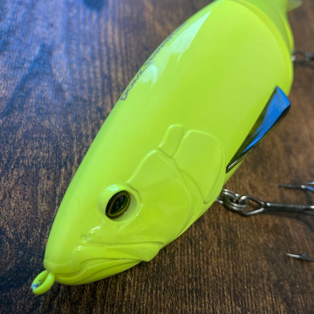 ダウズスイマー220 潮来釣具　限定カラー　コルベットイエロー　ビッグベイト