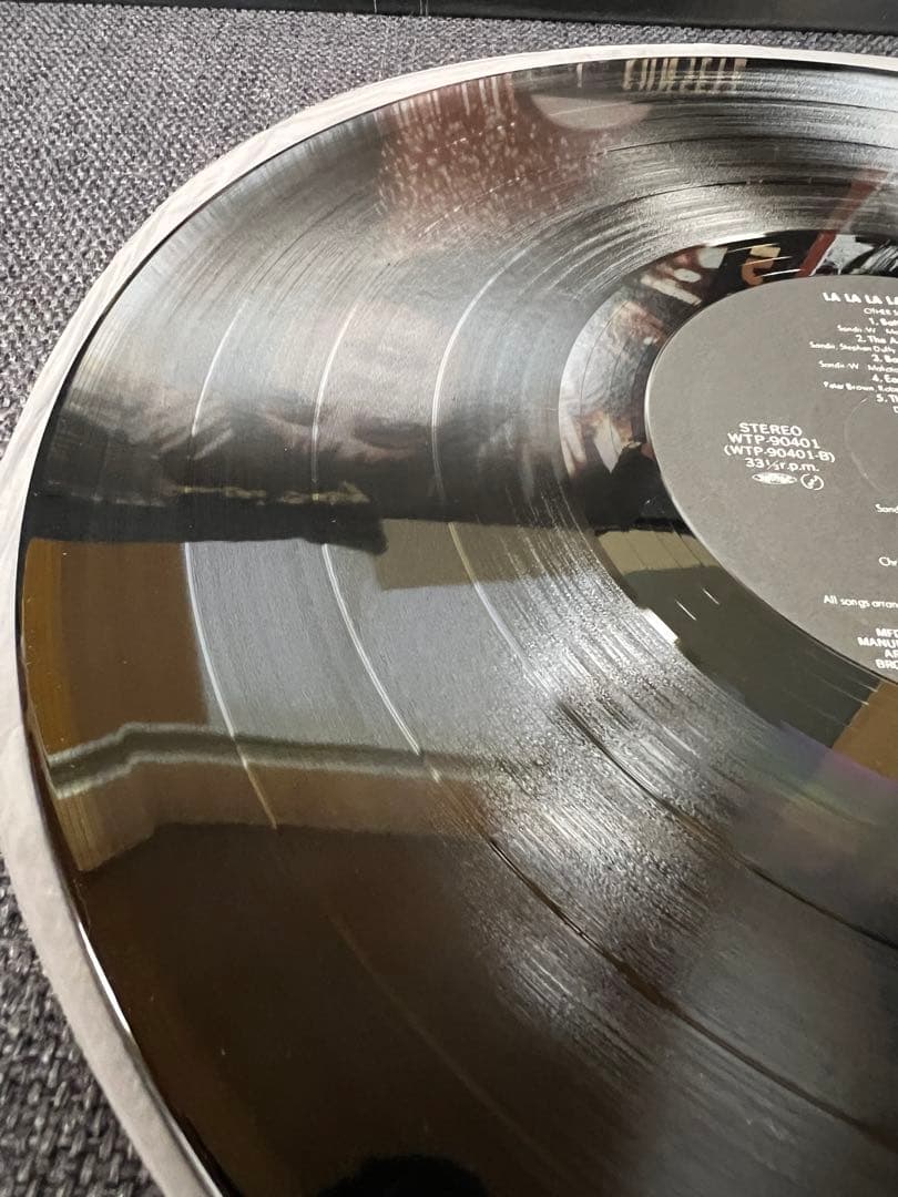 ハガキ付1986年盤 サンディー＆ザ・サンセッツ Banzai Baby LP