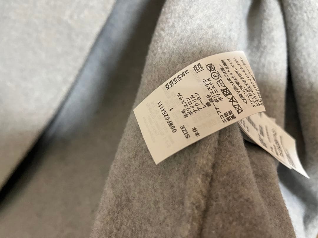 ミラオーウェン　2wayファーポケットリバーコート　1