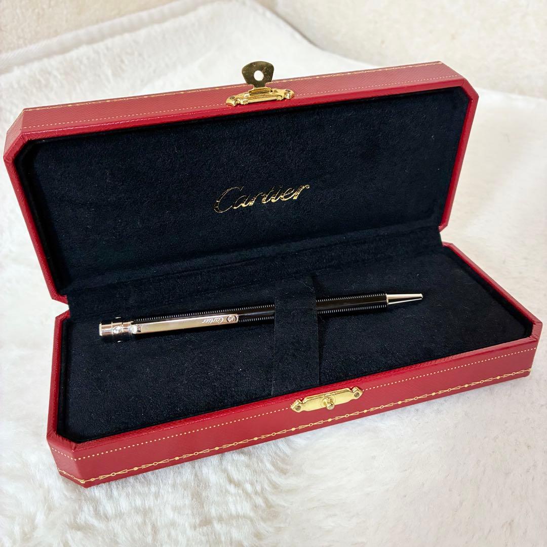 カルティエ ボールペン サントス ドゥ カルティエ ブラック