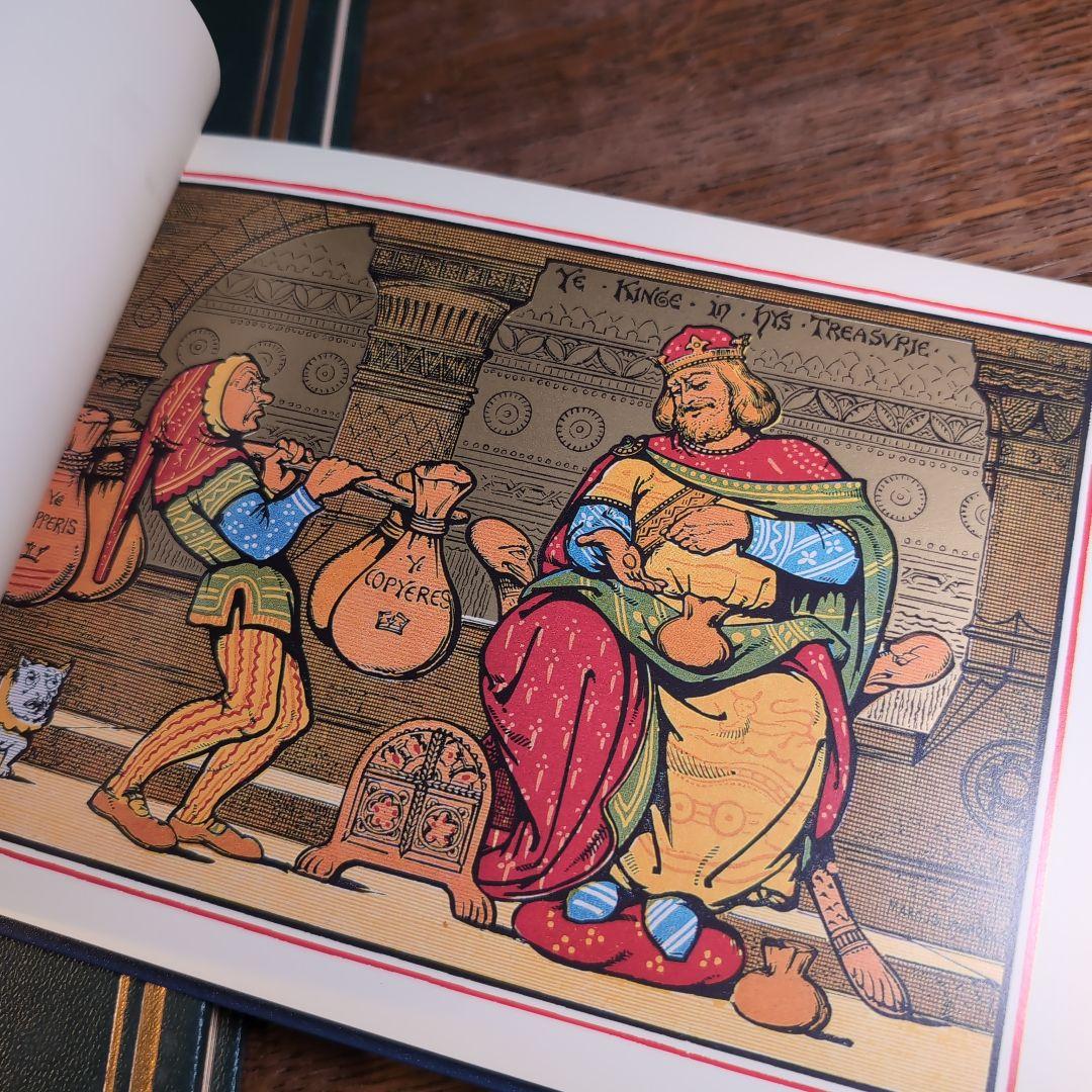 彩飾版わらべうた　妖精の国　オズボーンコレクション　アンティーク絵本