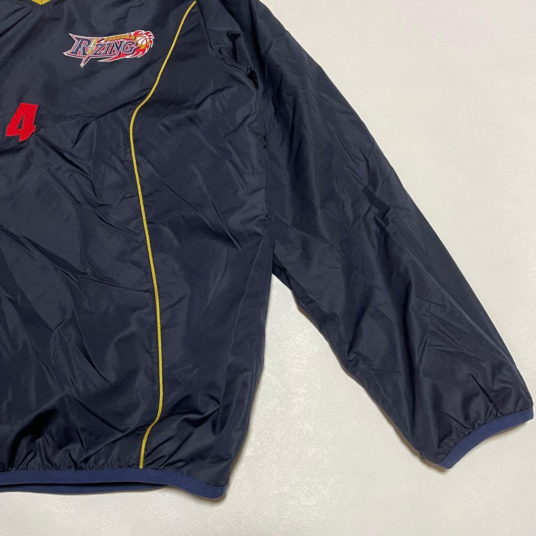 極美品 ライジングゼファーフクオカ バスケ プルオーバー ピステ ユニフォーム