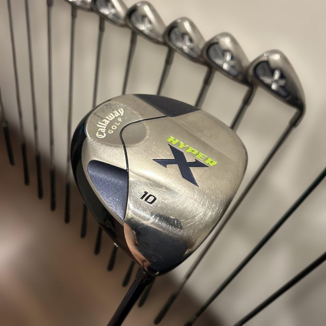 キャロウェイX18 メンズS １４本　右利き　ゴルフセット