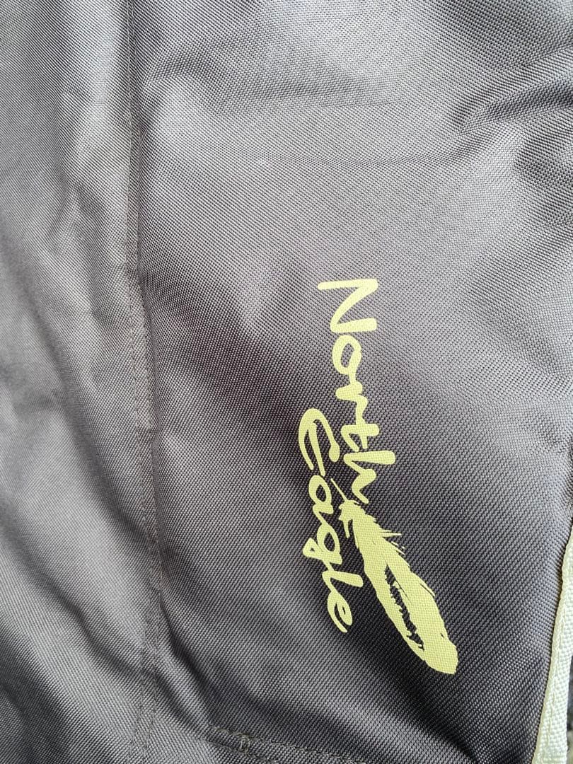 North Eagle 折りたたみアウトドアチェア ブラウン　ロースタイル　4脚