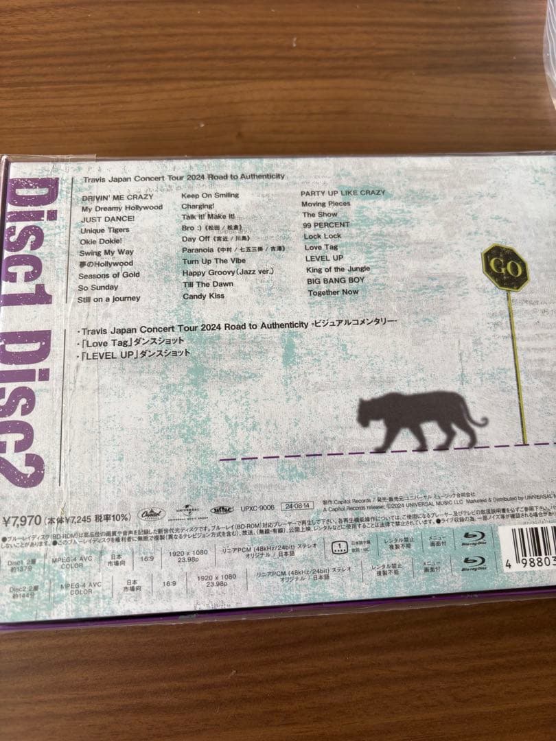 Travis Japan 2024 ライブDVD キーホルダー付