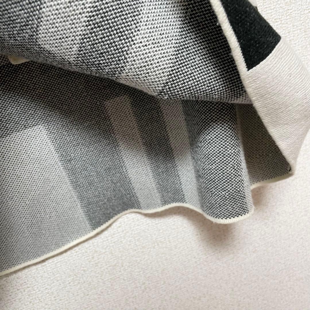 美品♡DESCENTE デサントゴルフ セットアップ ニット スカート チェック