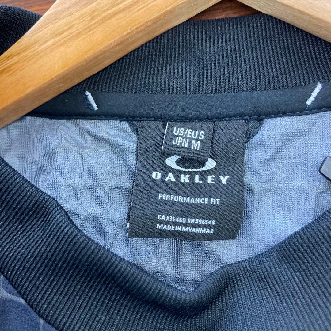OAKLEY オークリー ゴルフウェア プルオーバージャケット 2WAY M 黒