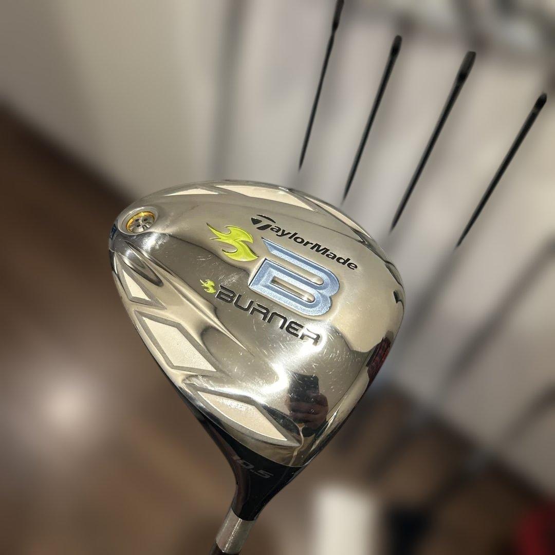 バーナー　レディースL ８本　右利き　ハーフゴルフセット