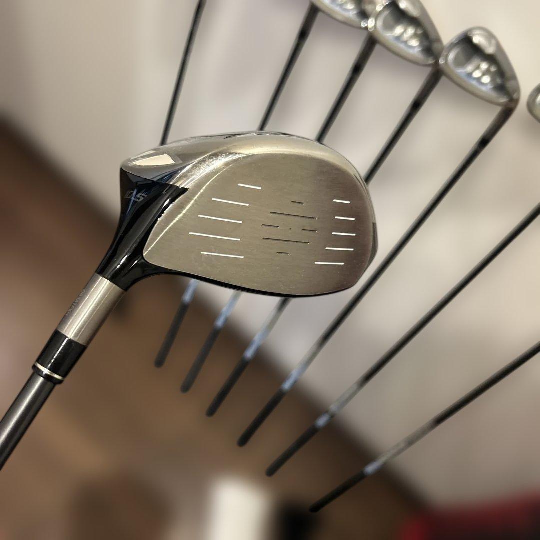 バーナー　レディースL ８本　右利き　ハーフゴルフセット