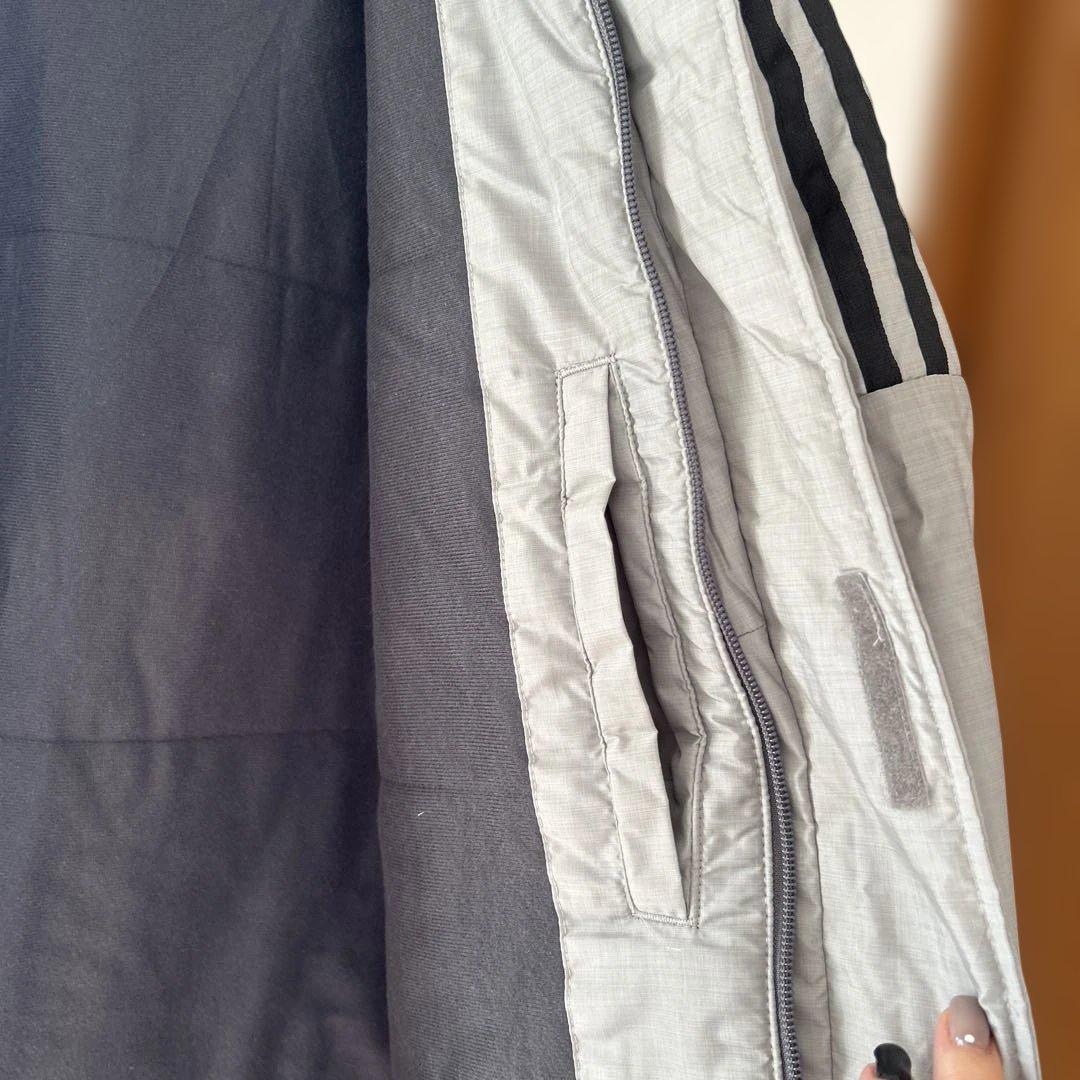 《新品》adidas ベンチコート CZ0623 グレー Lサイズ