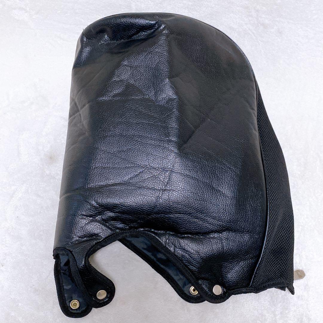 ニューバランス　キャディバッグ　ブラック　9型　4分割　カートバッグ　レザー調