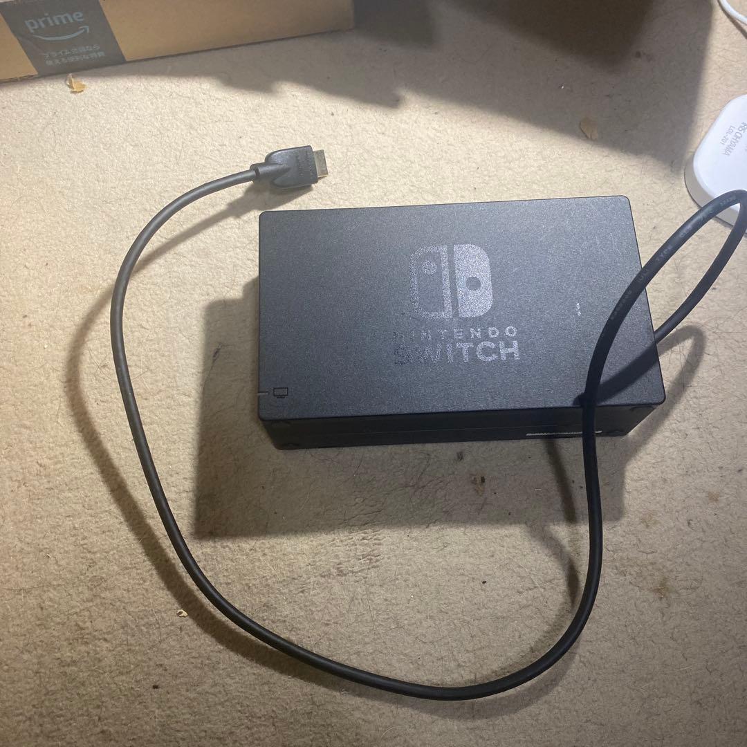 Nintendo Switch 紫とオレンジ　充電器・ドッグ付き