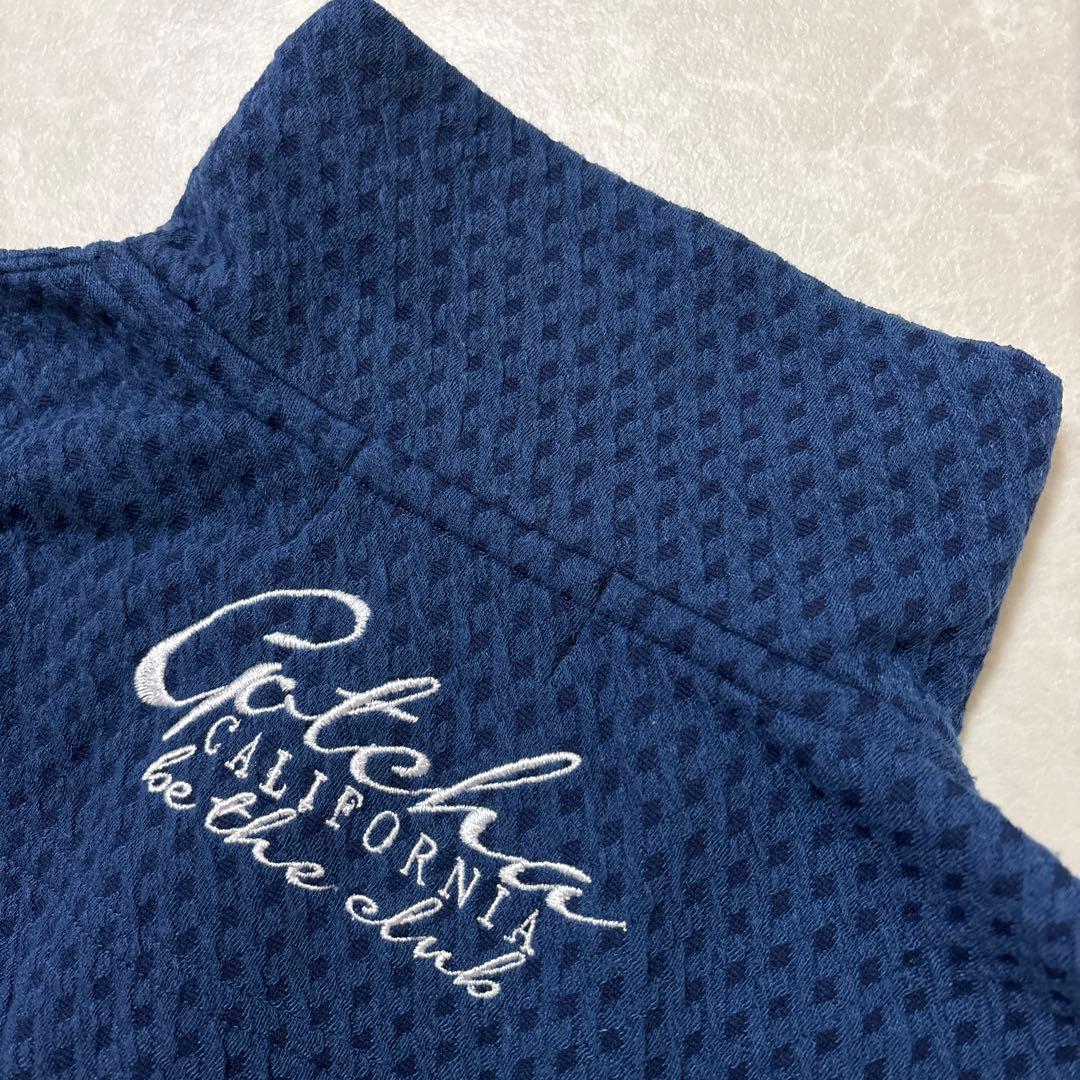 ガッチャゴルフ★ビッグロゴ★ストレッチ★ポロシャツ【メンズ サイズL】