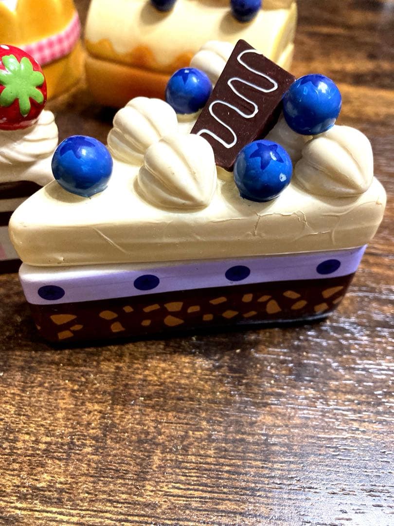 マザーガーデン☆陶器小物入れ9個セット☆ケーキ　いちご　平成レトロ