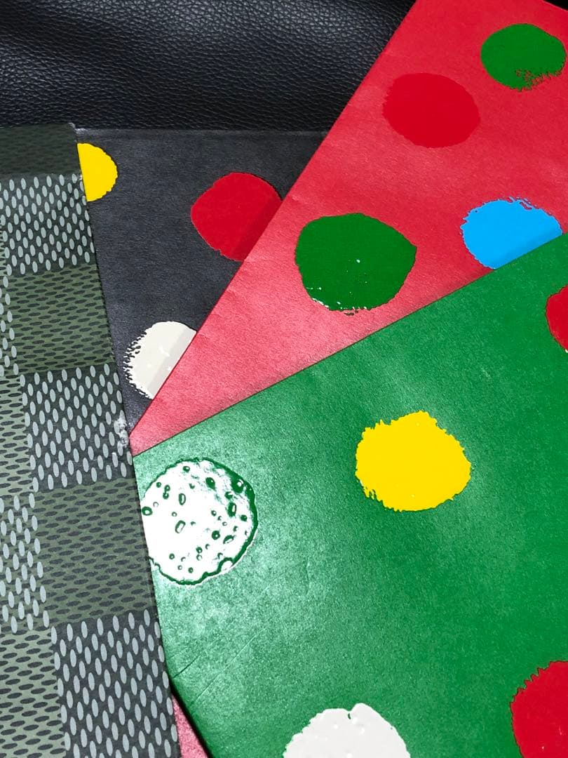 ルイヴィトン　草間彌生デザイン　ショッパー　大サイズ、中サイズショッパー