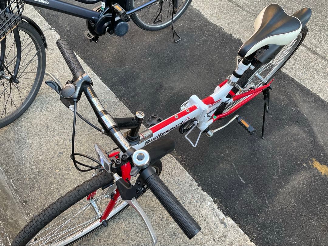 26インチ7段変速クロスバイクタイプ折畳自転車