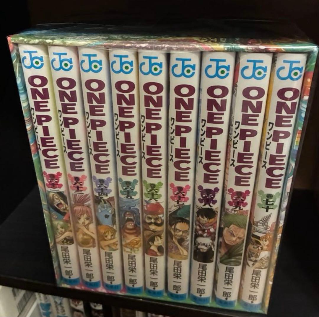 【新品未開封62〜90巻】ワンピース　1〜90巻　BOX全巻セット