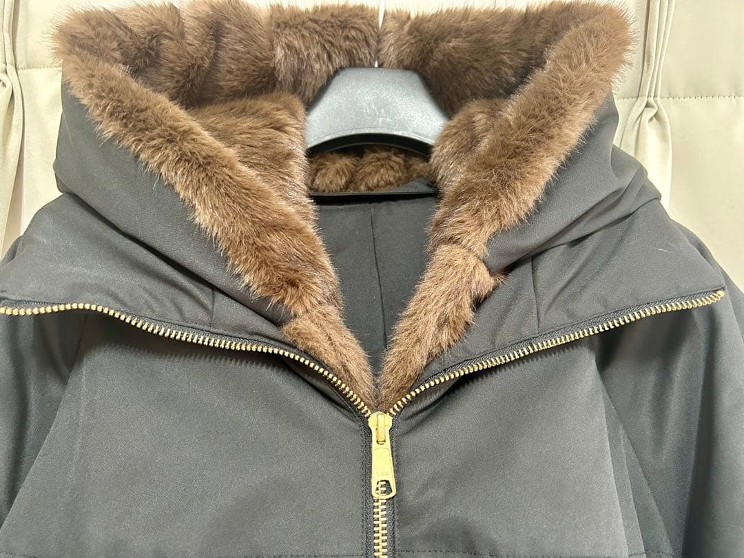 【最終価格】Gready Brilliant 取り外しファー中綿フードコート