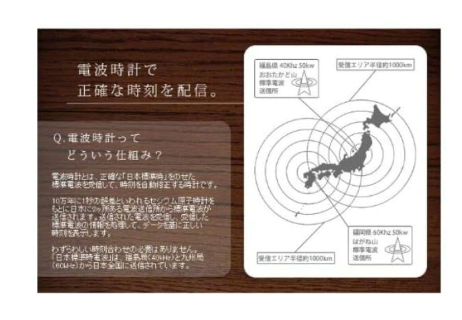 【とーい】Lemnos 掛け時計 PC10-24W NT