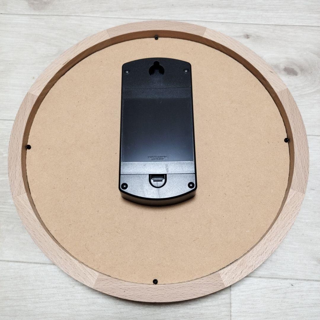 【とーい】Lemnos 掛け時計 PC10-24W NT