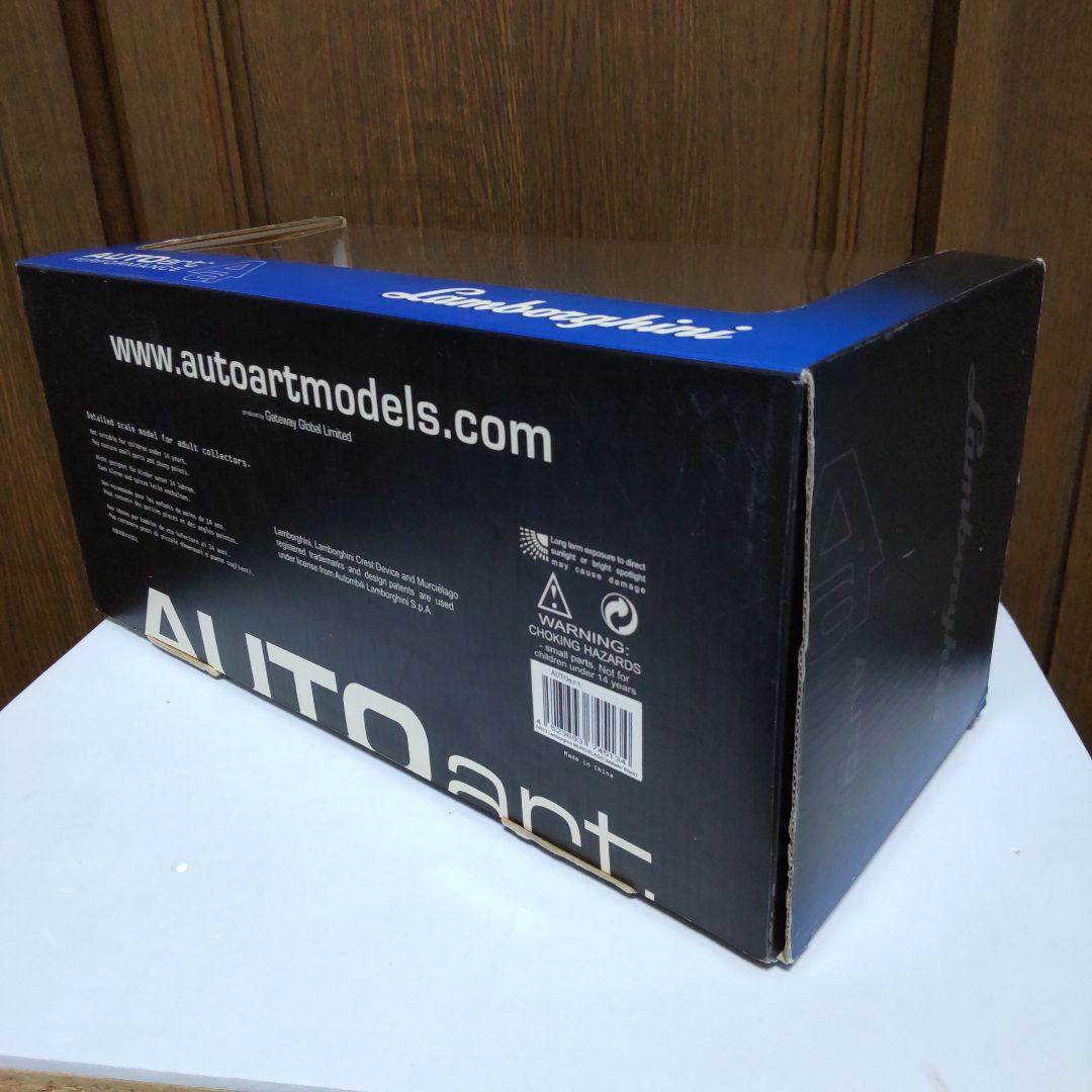 ランボルギーニ ムルシエラゴ メタリックブラック 1/18 オートアート