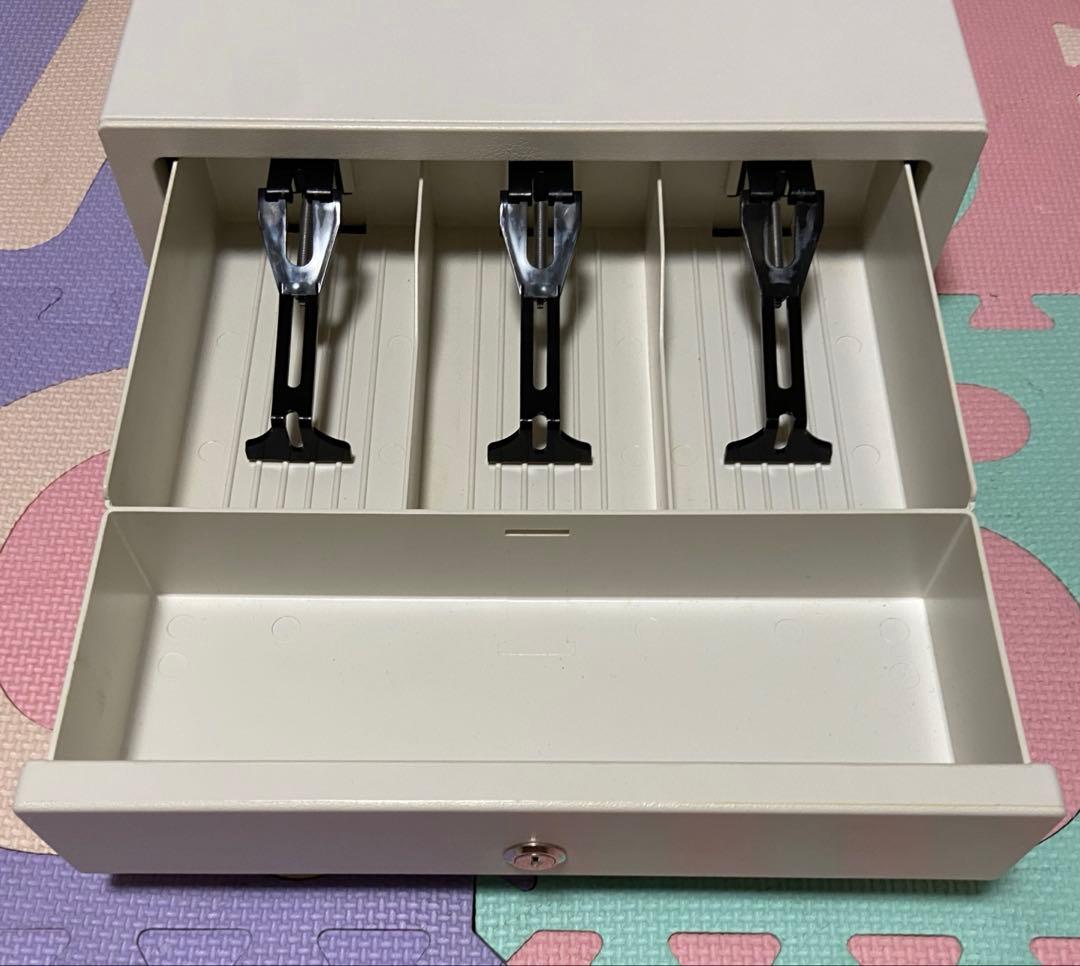 キャッシュドロア 手動式レジ プッシュオープン式 レジスター レジ