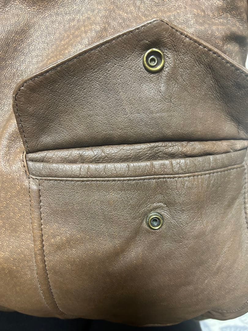 ヴィンテージ レザージャケット A-2 ブラウン