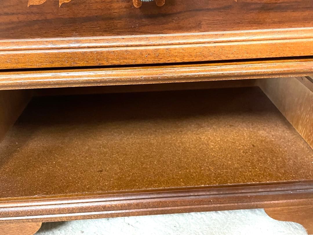 ナイトテーブル 電話代 アンティーク イタリア 美品