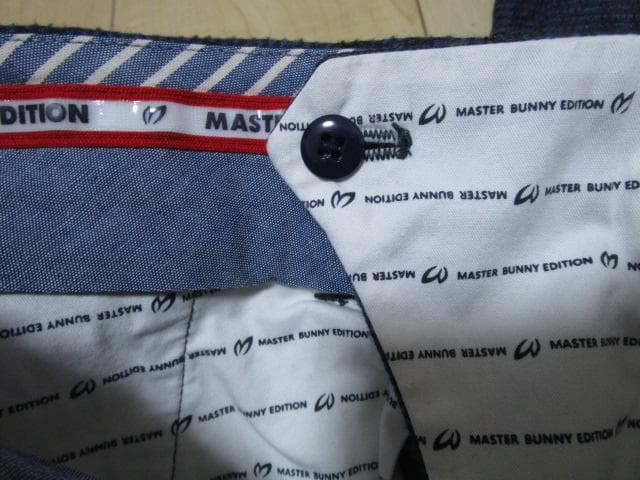 マスターバニーエディション　ストレッチ総柄ニットパンツ