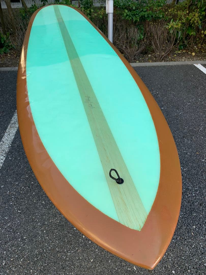 Creme Fat Cat 9.8 リーシュ　フィン　ハードケース付き