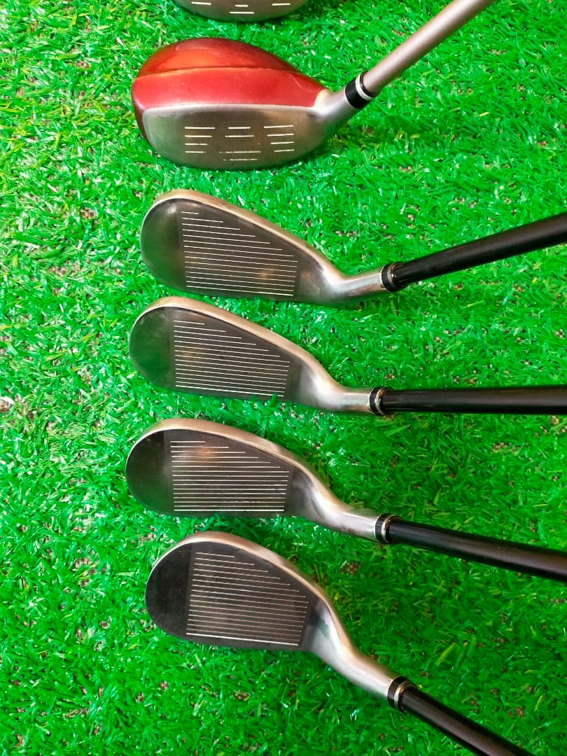 美品⭐️全ゼクシオ12 7本 レディースドライバーアイアンUTFWユーティリティ
