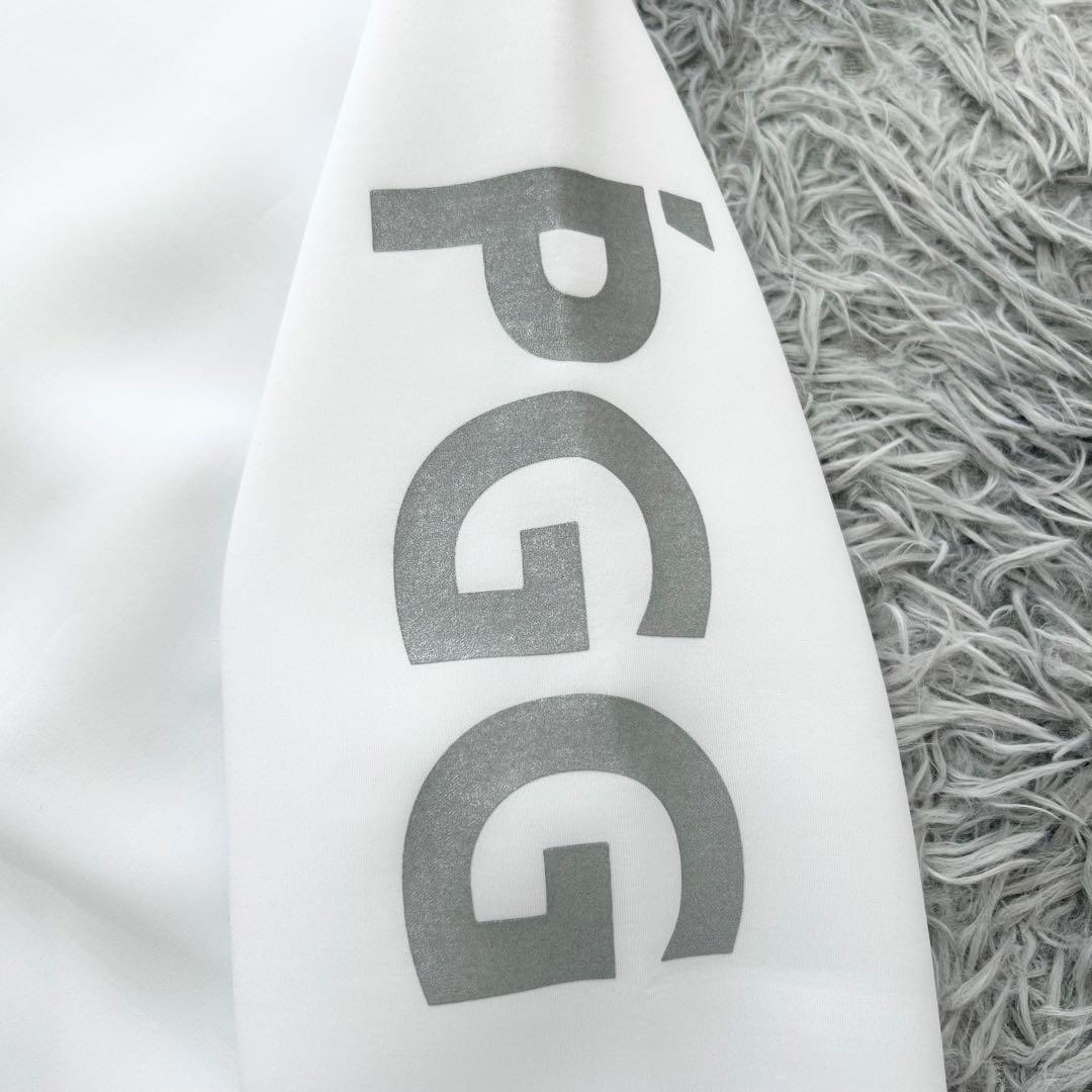 新品　PGG パーリーゲイツ　ハイネック　長袖シャツ　春　ホワイト　サイズ6