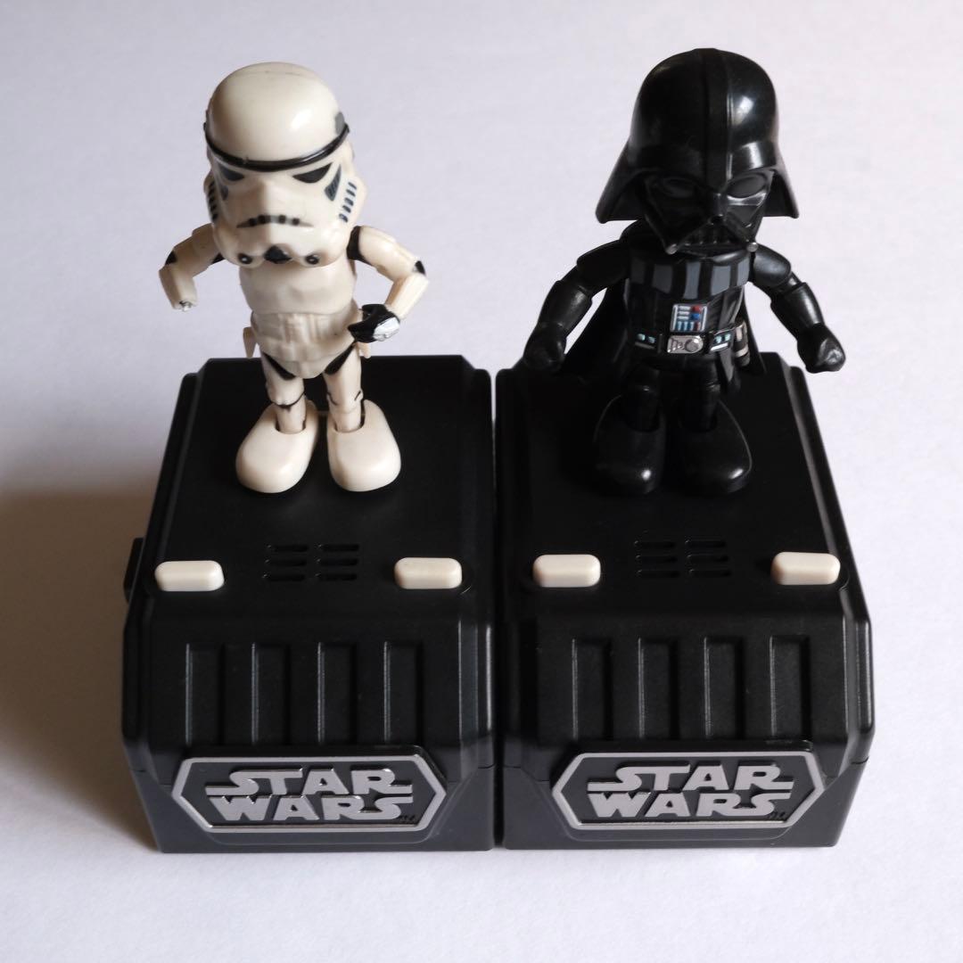 希少！STAR WARSスペースオペラ ダースベイダー&ストームトルーパー動作品