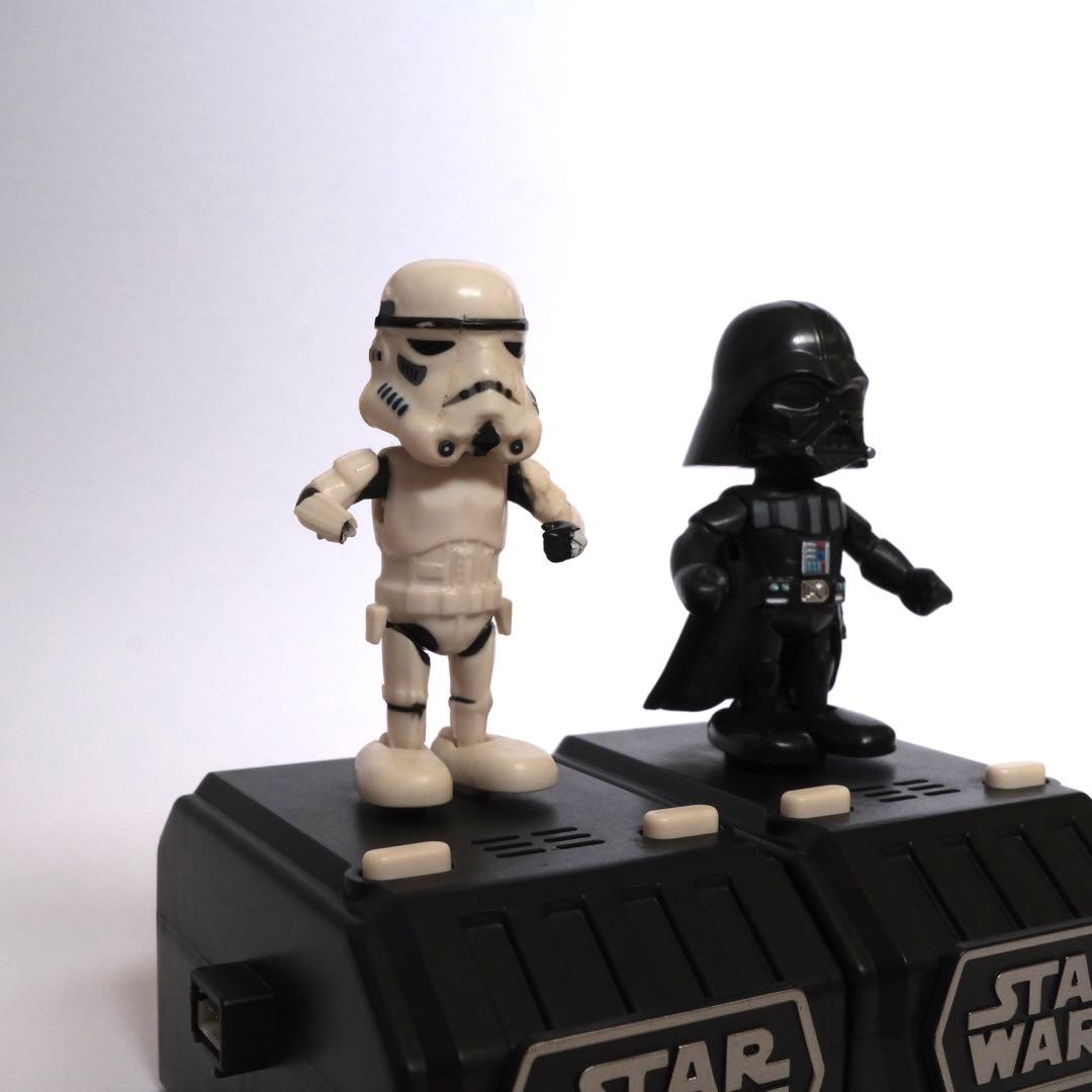 希少！STAR WARSスペースオペラ ダースベイダー&ストームトルーパー動作品