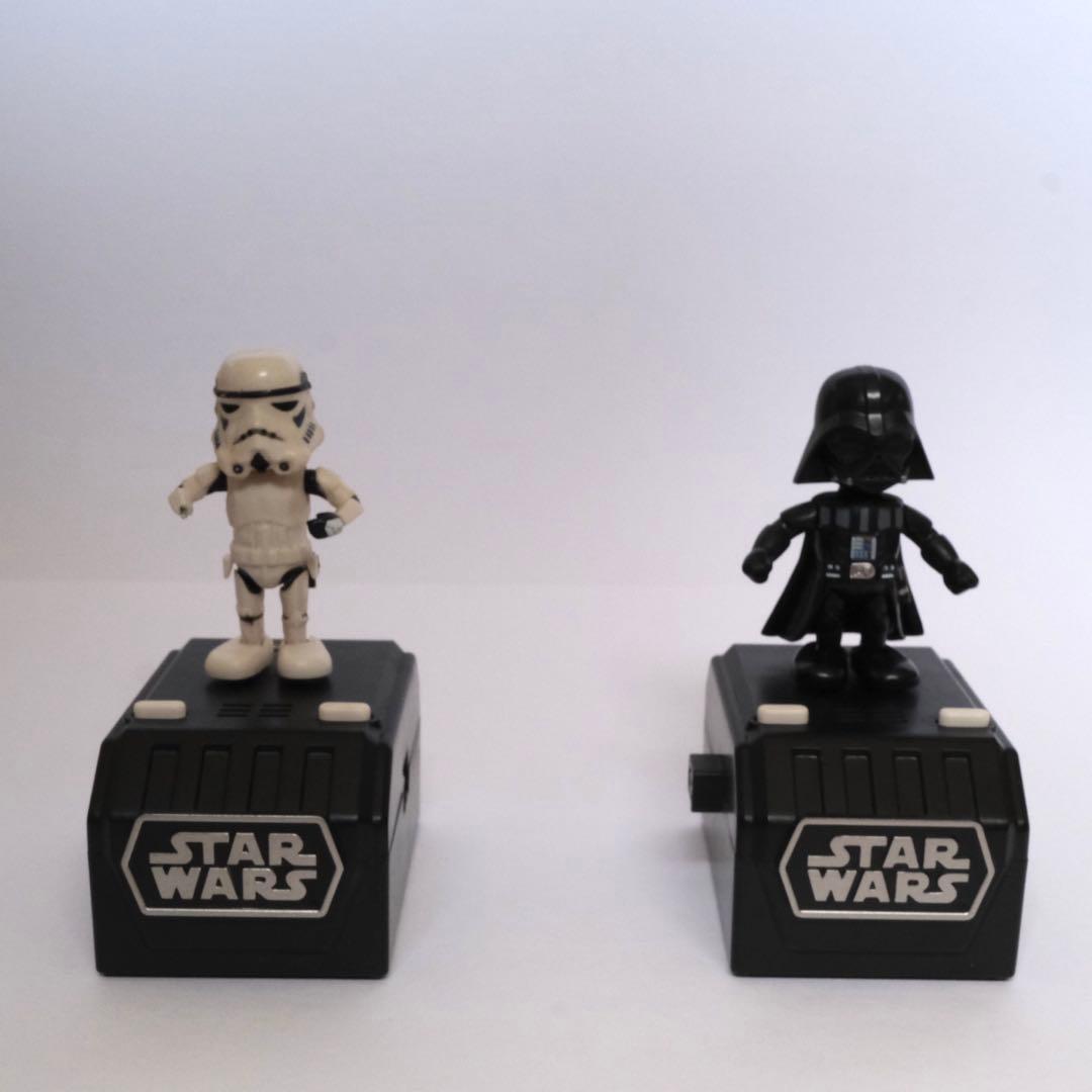 希少！STAR WARSスペースオペラ ダースベイダー&ストームトルーパー動作品