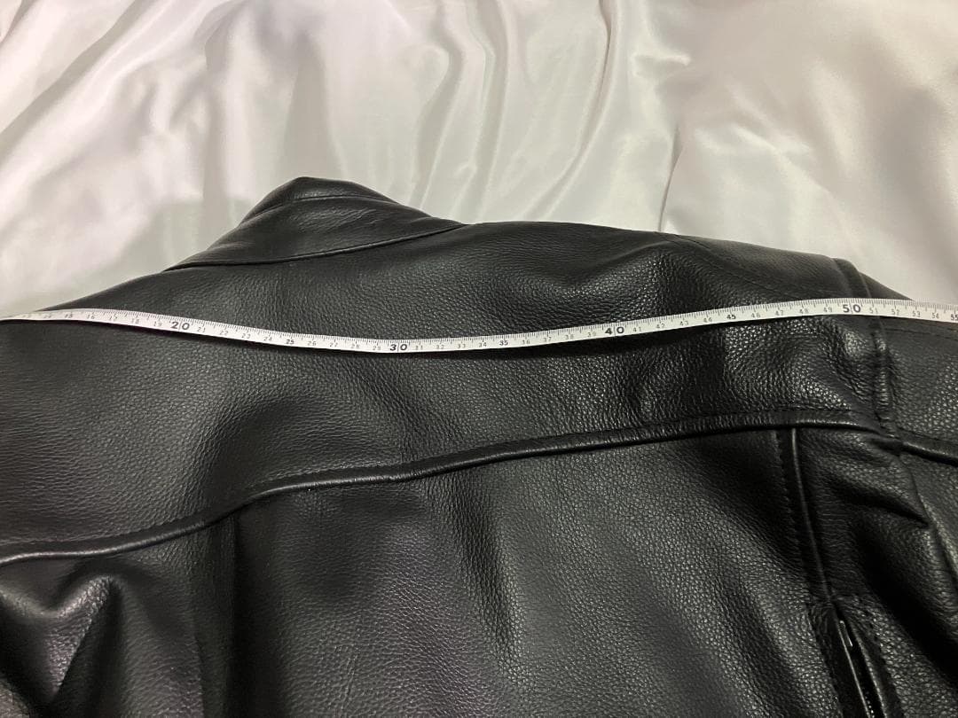 ブラックレザージャケット ライダースジャケット