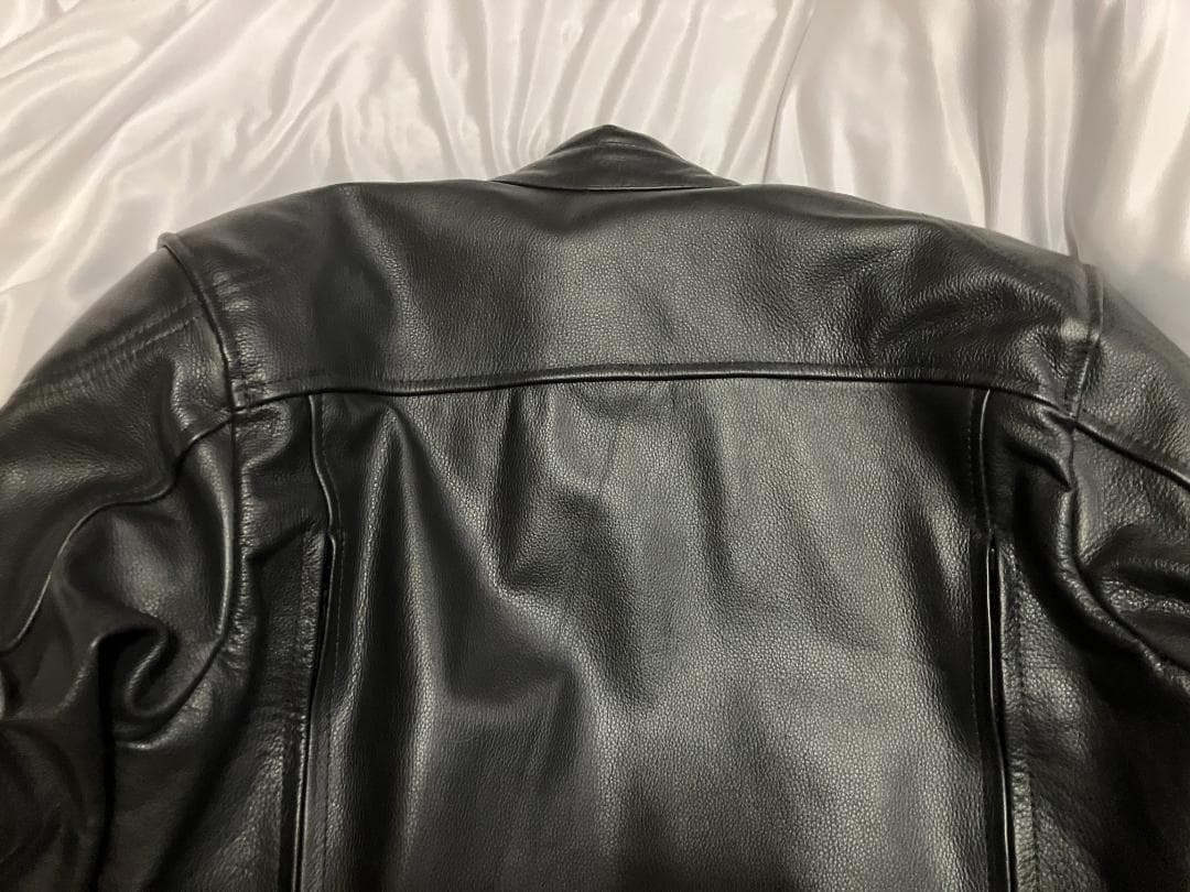 ブラックレザージャケット ライダースジャケット